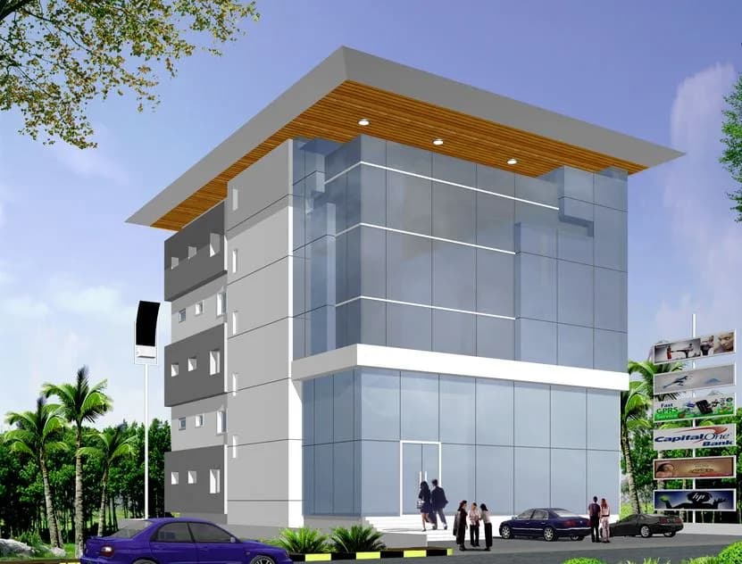 Trendz Dwaraka — Side Elevation