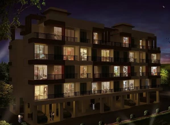 Laxis Court — Night View