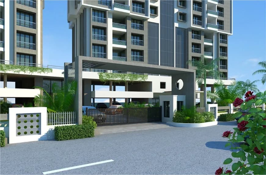 Ladani Havlok Towers — Entrance