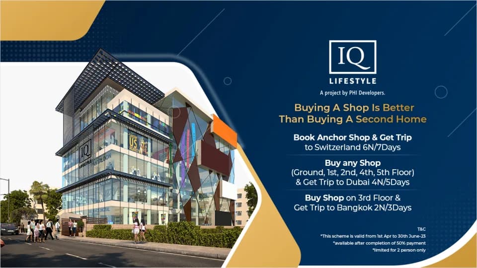 IQ Lifestyle Plaza, Sushant Golf City