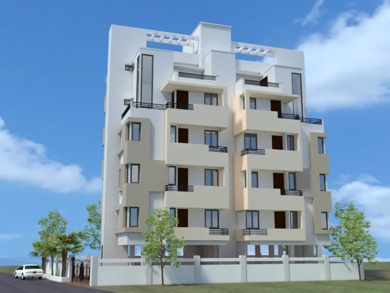 Shree Vrajraj Residency — Elevation 1