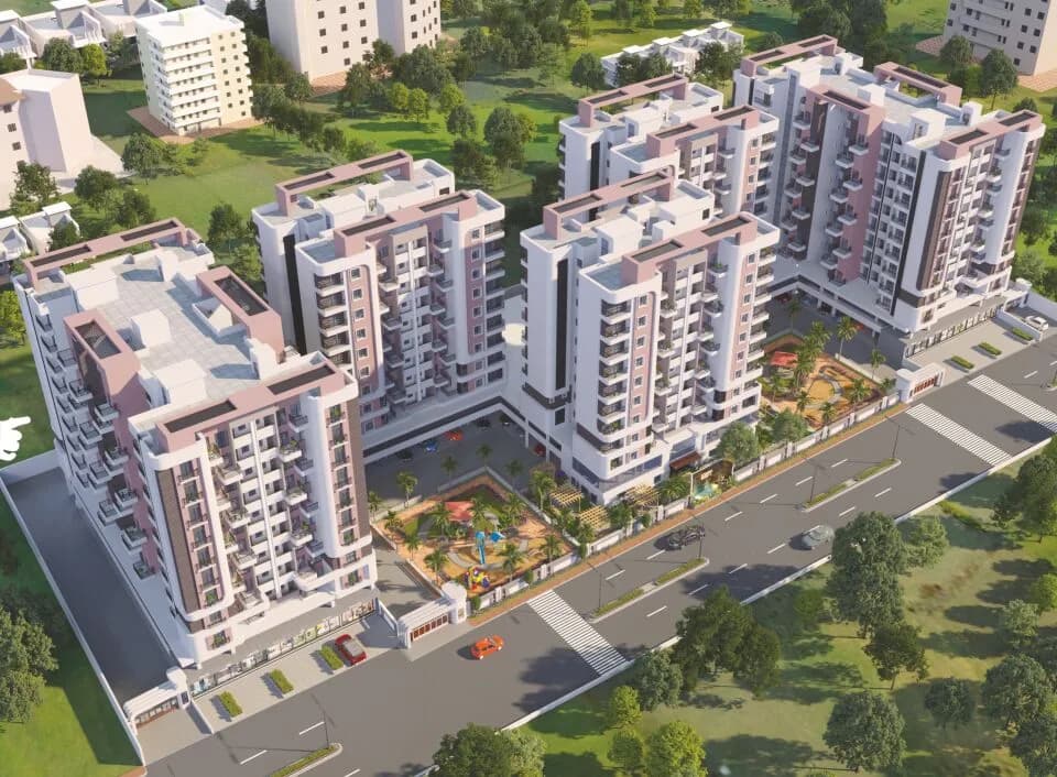Atharva Nagari 6, Besa