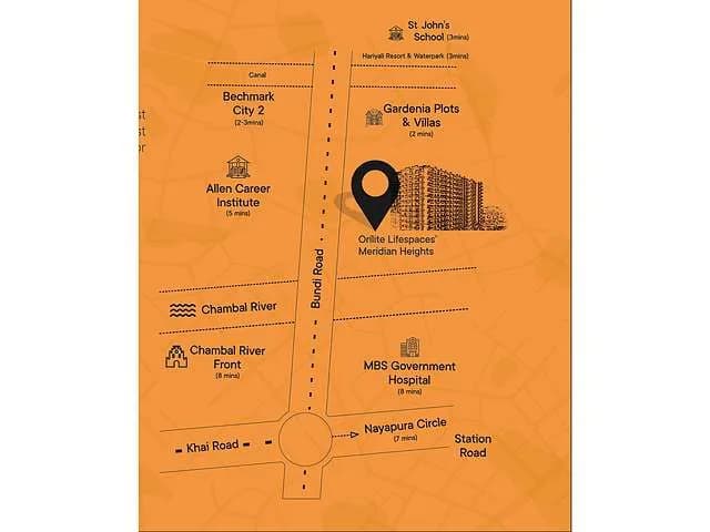 Orilite Lifespaces Meridian Heights, Kunhari