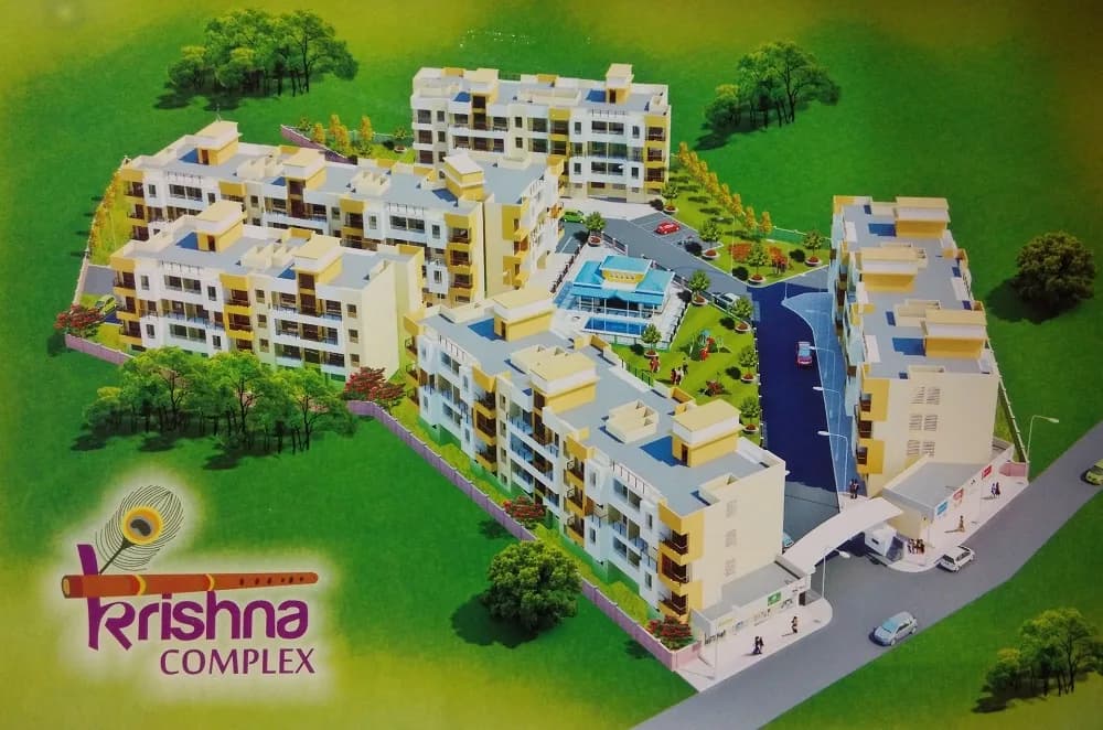 Krishna Complex — Aerial view