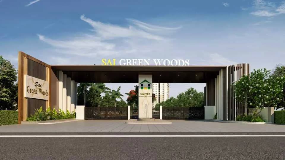 United Sai Green Woods — Entrance