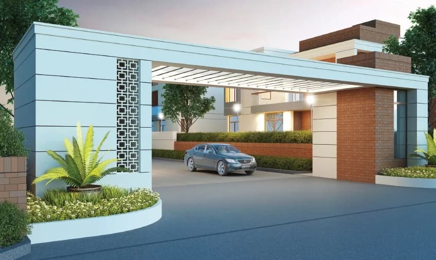 Aava Greens — Artistic Entrance
