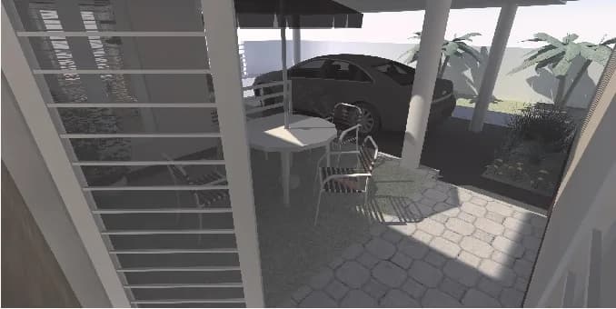 Ecotech Green Homes — Artistic Patio