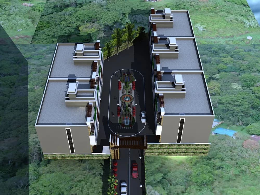 Luxury Capital Residency — Aerial View