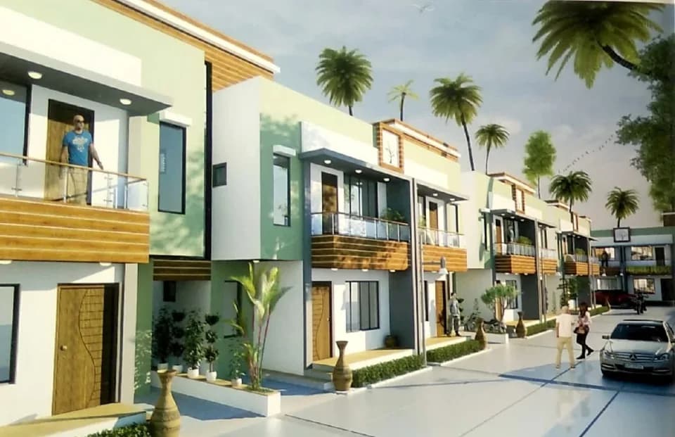 Vraj 21 Bungalows, Nimeta