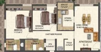Trisquare Ram Enclave, Ansari Nagar