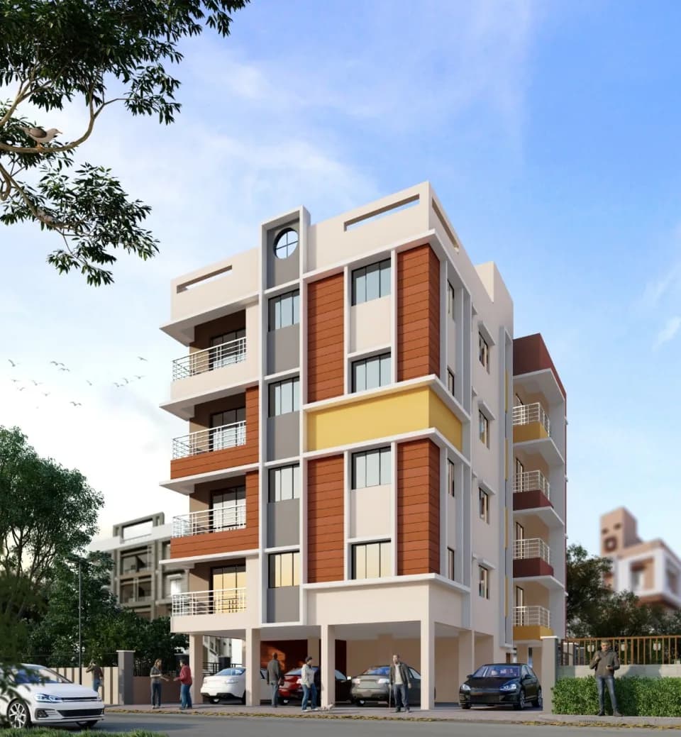 Pearl Co operative Housing Society, New Town