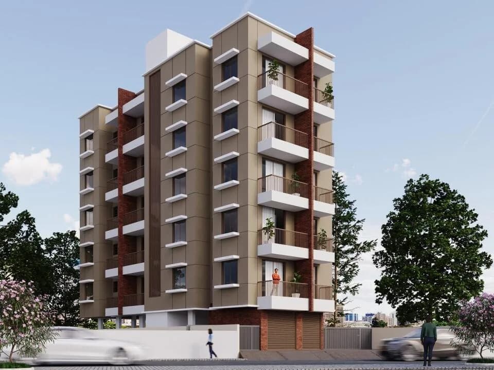 R V Girnar Heights, New Washi Naka
