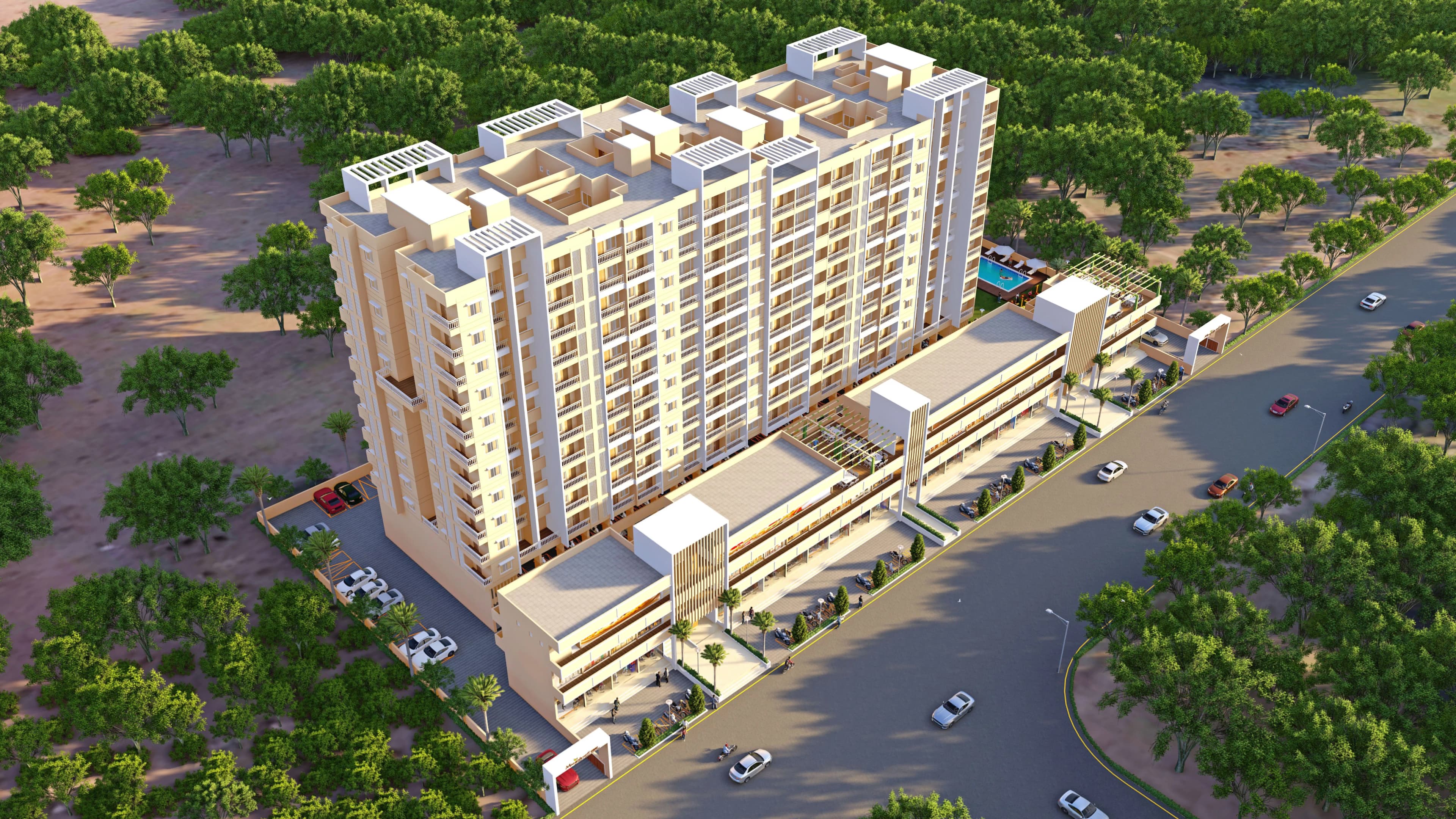 Mangalmurti Residency, Wardha Road