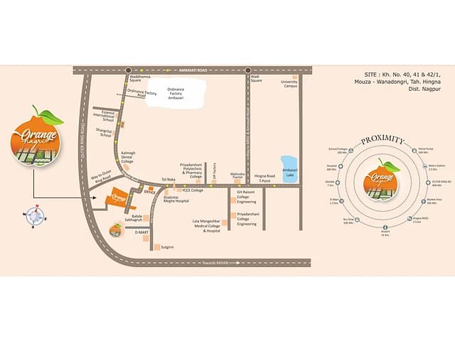 Orange Nagri, Hingna Road