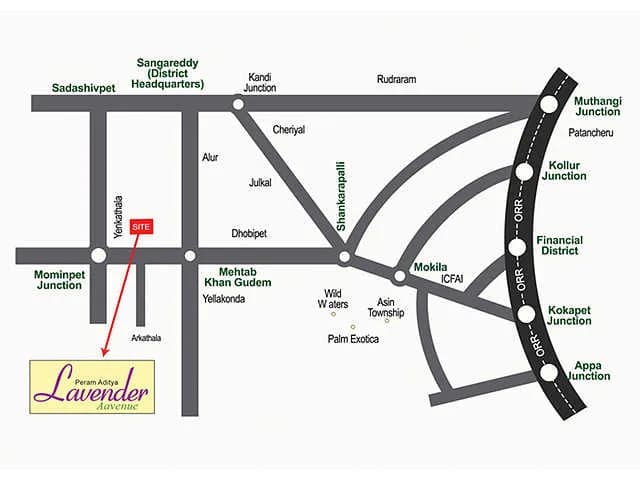 Peram Aditya Lavender Aavenue, Shankarpally
