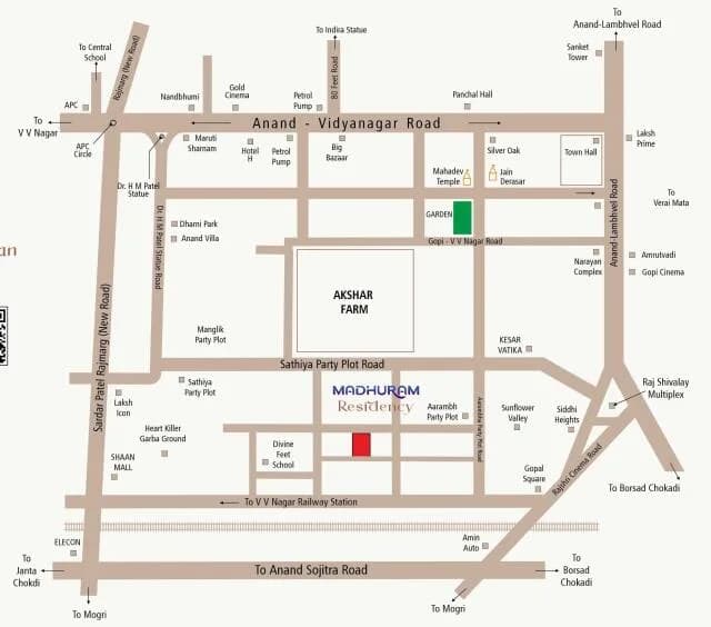 Madhuram Residency, Vaghasi