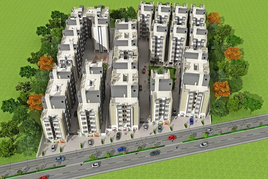 Shree Rang Nano City 1 and 2, Sargasan