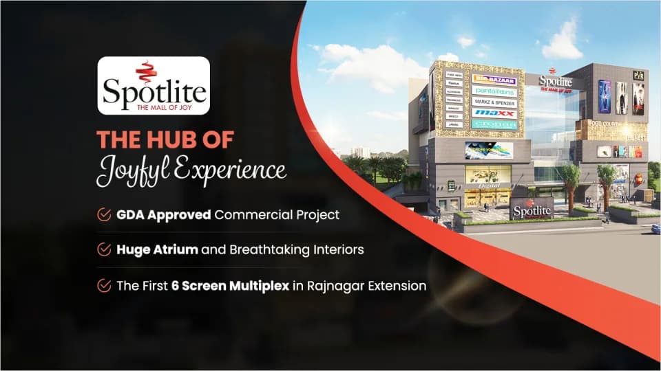 Spacetech Spotlite Mall of Joy, Raj Nagar Extension