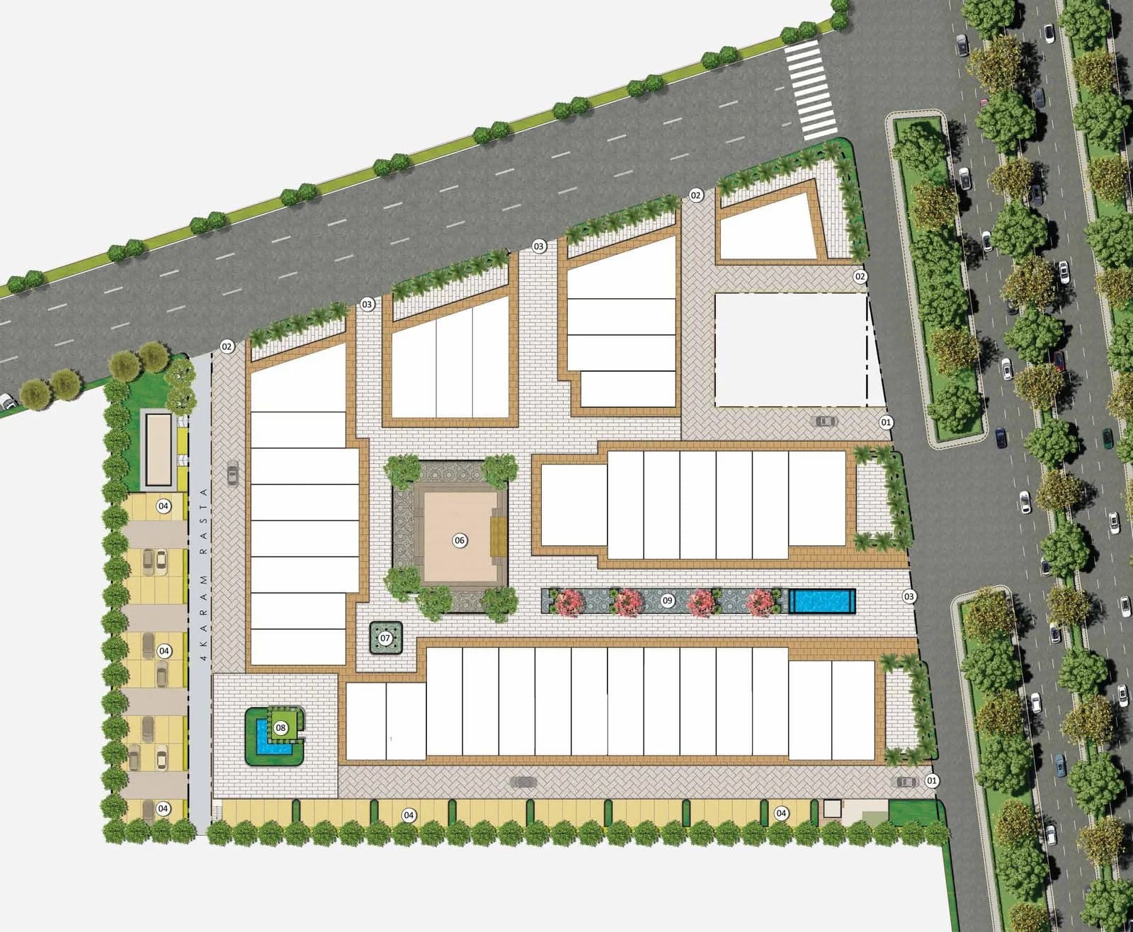Adani Realty Brahma Downtown Avenue, Sector 62