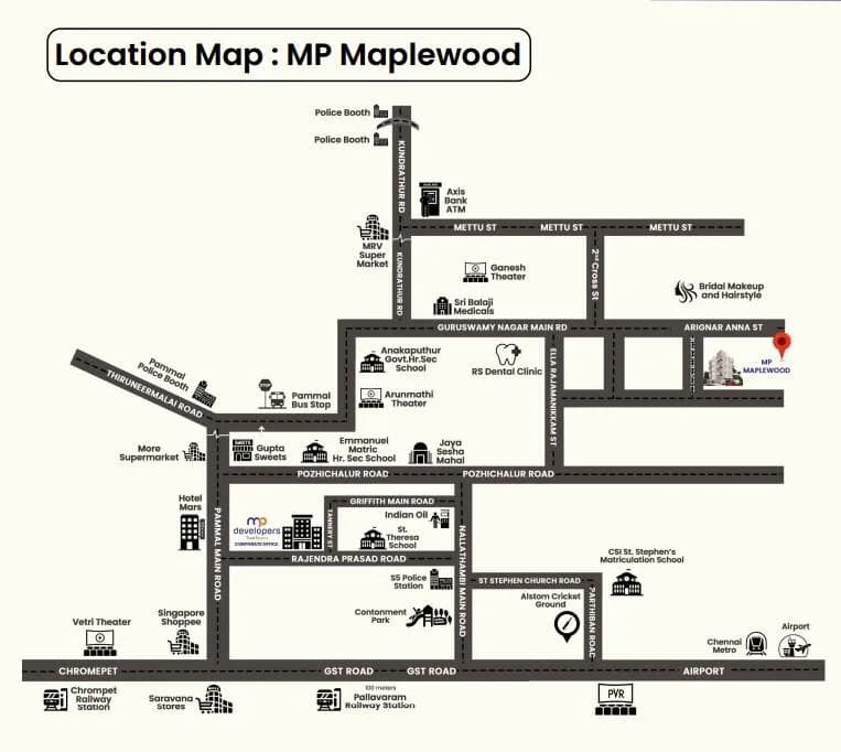MP Maple Wood, Anakaputhur