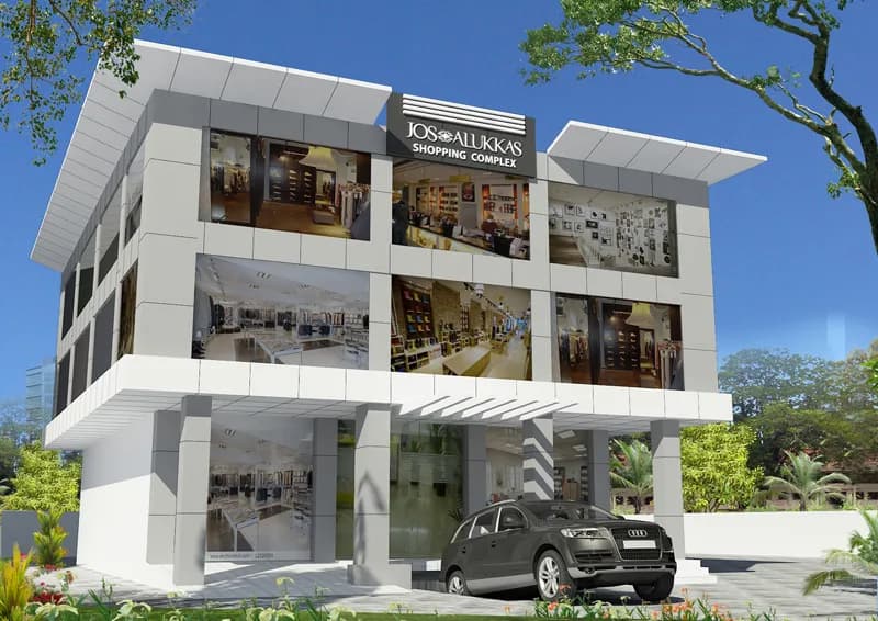 Jos Alukkas Shopping Complex, Mariyapuram