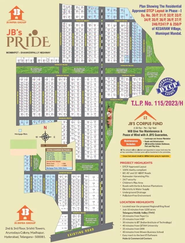 JBs Pride, Shankarpally