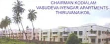 Chitra Kodiyalam Vasudevan Iyengar Apartments, Thiruvanaikoil
