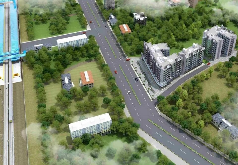 Sahajanand Vrindavan Heights, Shelu
