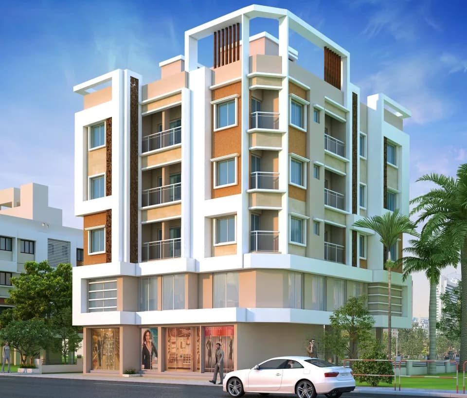 Muskan Joy Residency Commercial, Ballygunge