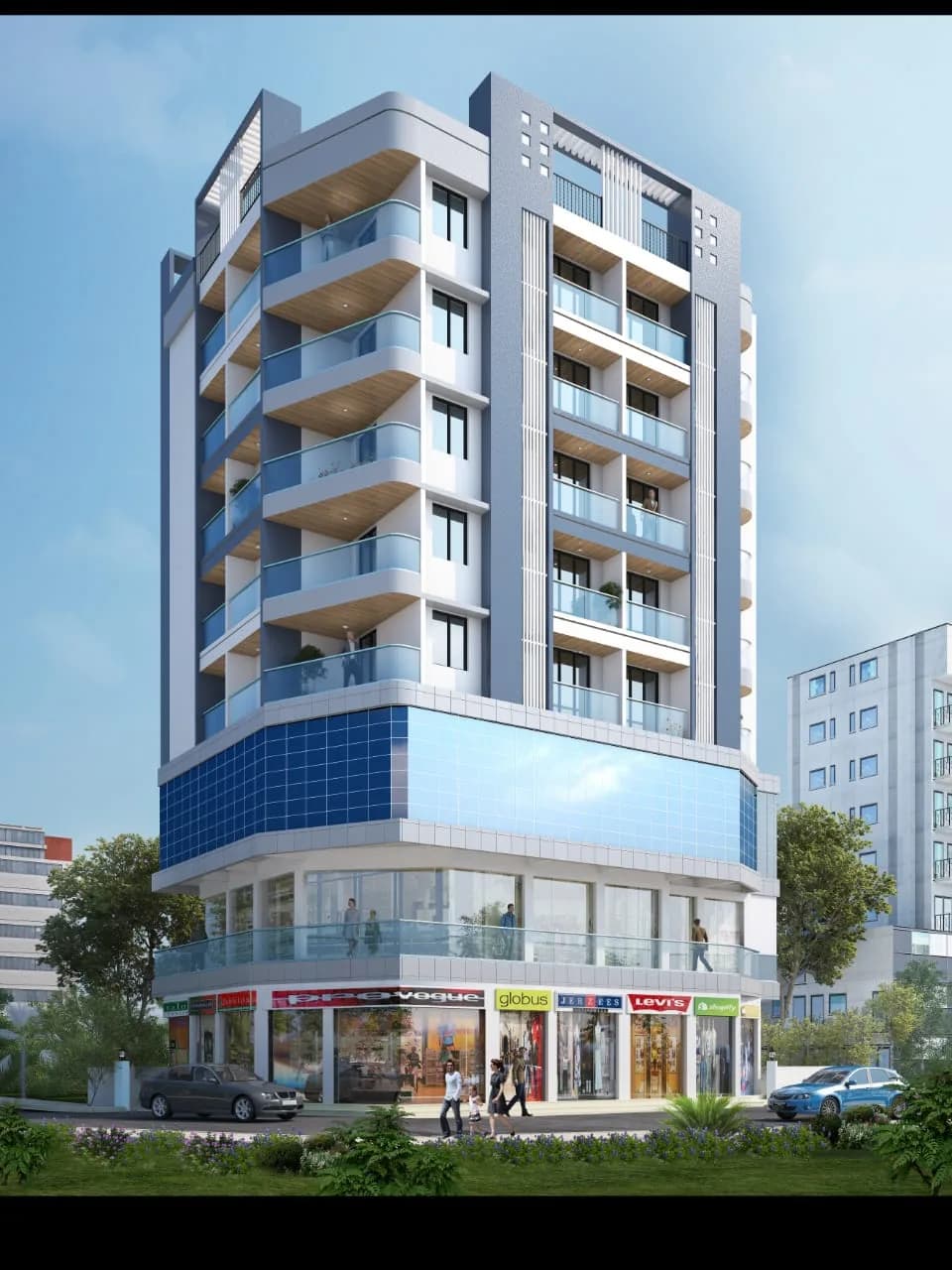 Sumar K P Tower, Kalwa