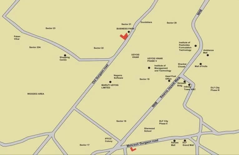 Suncity Trade Tower, Sector 21