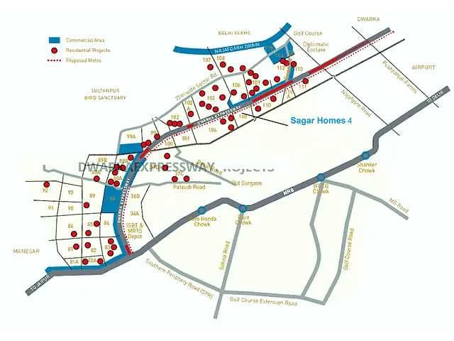 Sagar Homes 4, Sector 105