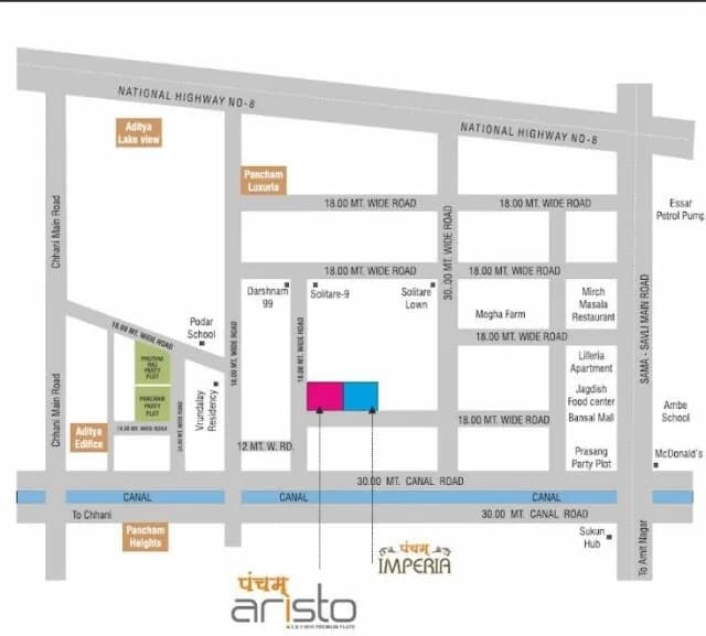 Pancham Aristo, Sama Savli Road