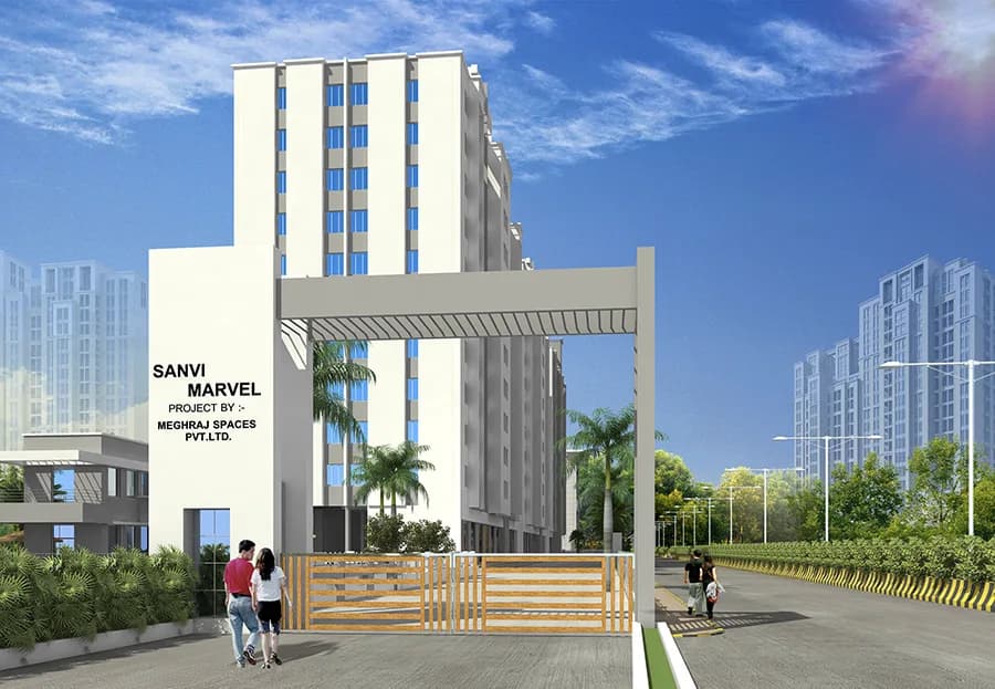 Meghraj Spaces Sanvi Marvel, Chakan