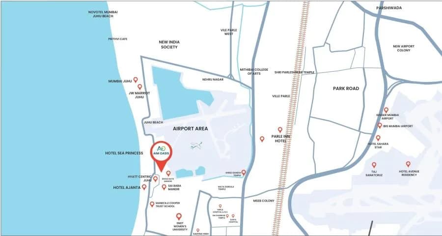 Aim Oasis, Juhu
