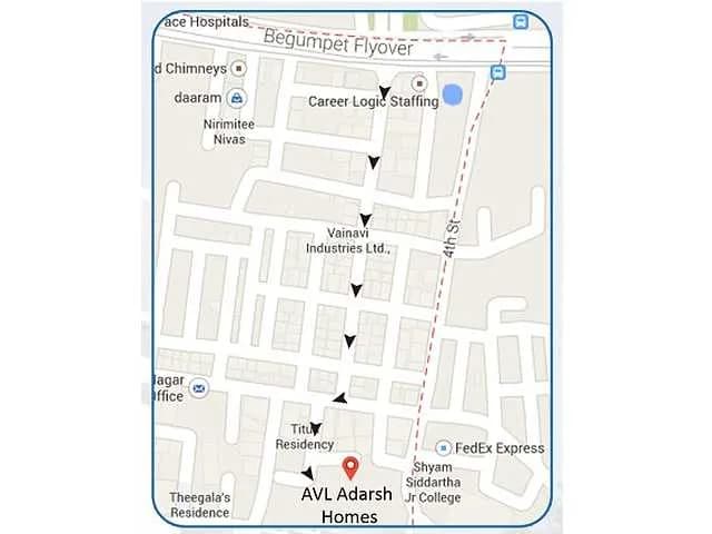 AVL Adarsh Homes, Begumpet
