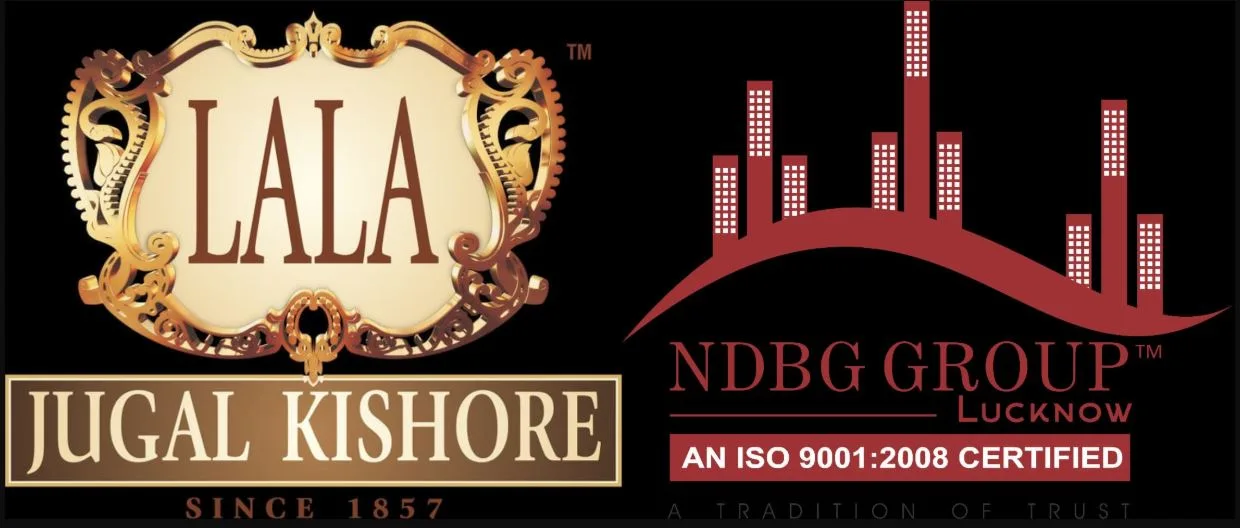 Lala Jugal Kishore and NDBG Group logo