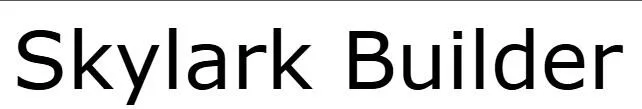 SKYLARK BUILDER logo