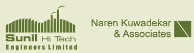 Sunil HiTech Engineers and Naren Kuwadekar and Ass logo