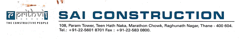 Sai Construction logo