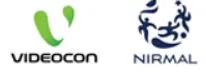 Nirmal Group and Videocon logo