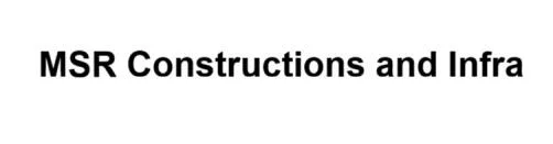 MSR Constructions and Infra logo