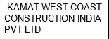 Kamat West Coast Construction India logo