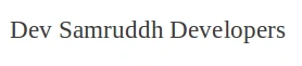 Dev Samruddh Developers logo