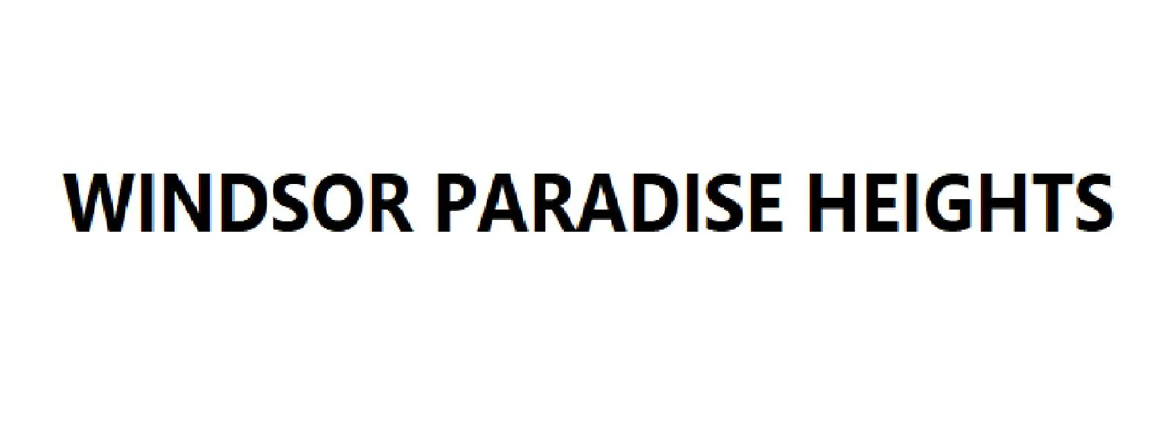 Windsor Paradise Heights logo