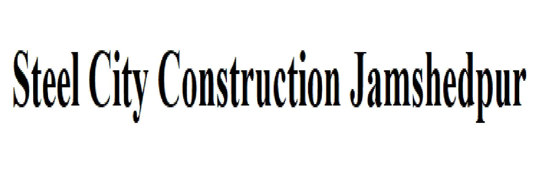 Steel City Construction Jamshedpur logo