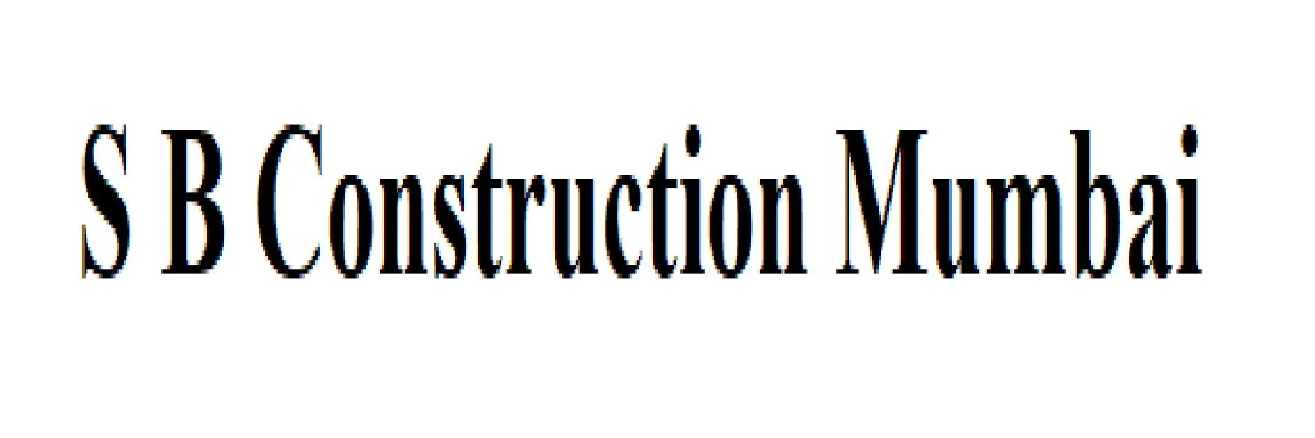 S B Construction Mumbai logo