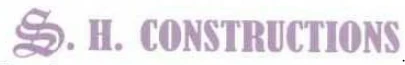 S H Constructions logo