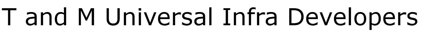 T and M Universal Infra Developers logo