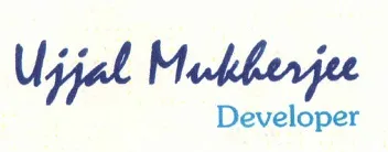 Ujjal Mukherjee Developer logo